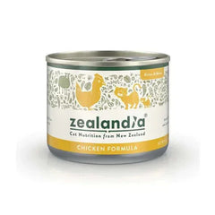 Zealandia Mousse Pate Chicken Kitten & Mama Cat Can 170g with chicken formula for kittens and mother cats.