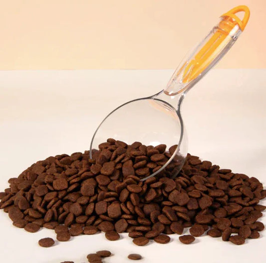 Petroom 3-in-1 Multi-functional Pet Food Scoop & Feeding Spoon