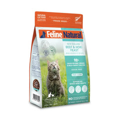Feline Natural Grain Free Freeze Dried Beef & Hoki Raw Cat Food 800g