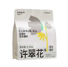 CuiHua Xu Mixed Corn&Tofu Cat Litter Low Tracking 2.5kg -Pre Order