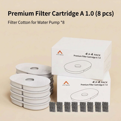 AIWO Gen 1 Wired Pet Water Fountain Filter - Little Bee Edition and Premium Filter Cartridge A 1.0