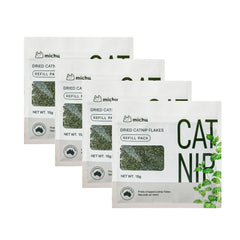 Michu Dried Catnip Flakes Refill Pack 15g Natural Catnip