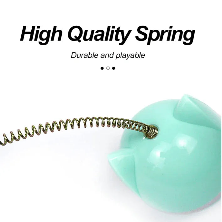 Cat Toy with Bell Feather – Interactive Cat Stick for Cats-Petroom