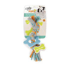 Afp Pups Multi Chew Sweater Rope Dog Chew Toy-Petroom
