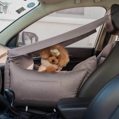 DOTOUUD 3-in-1 Pet Car Seat & Bed-Petroom