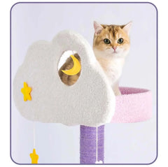 Echo Super Large Cat Tree With Scratching Post (Height 170cm)-Petroom
