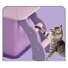 Echo Super Large Cat Tree With Scratching Post (Height 170cm)-Petroom