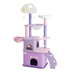 Echo Super Large Cat Tree With Scratching Post (Height 170cm)-Petroom