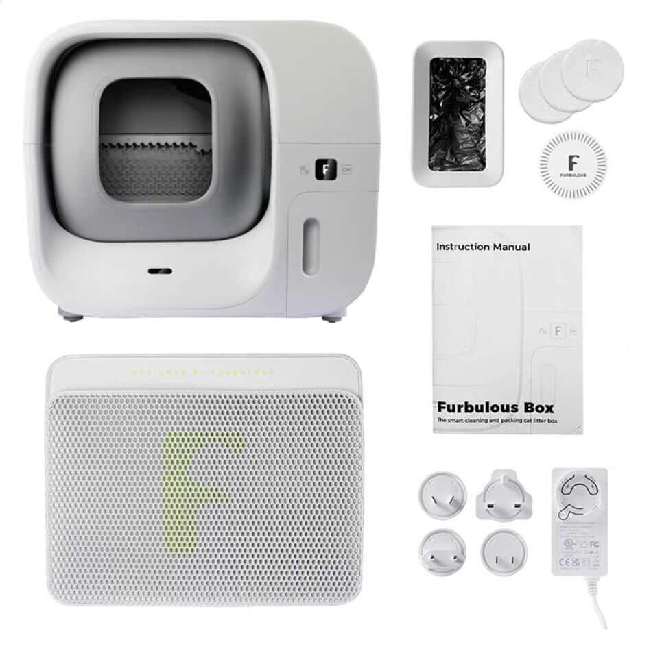 Furbulous Smart Cat Litter Box (Updated version) - Automatic Self-Cleaning with App Control and Remote Monitoring-Petroom