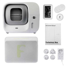 Furbulous Smart Cat Litter Box (Updated version) - Automatic Self-Cleaning with App Control and Remote Monitoring-Petroom