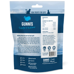 GUNNIS Cod Mini Morsels Cat Treats 42.5g-PETROOM