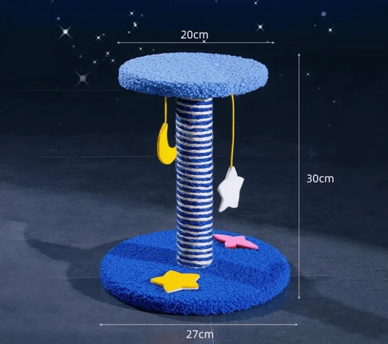 Galaxy Space Capsule Cat Scratching Posts-Petroom