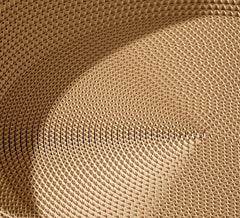 Jumbo Size Oval Cat Scratcher Lounge Bed Durable Corrugated Cardboard-Petroom