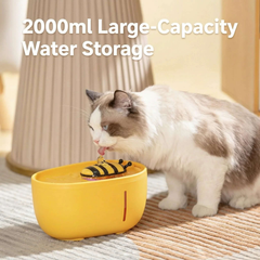 AIWO Automatic Cat Water Fountain 2L - Ultra-Quiet Design