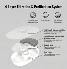 AIWO Automatic Cat Water Fountain 2L - Ultra-Quiet Design