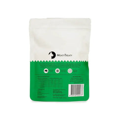Meaty Treaty Freeze Dried Lamb Hearts for Dogs & Cats – Cat Treats Australia 100g packaging back view.