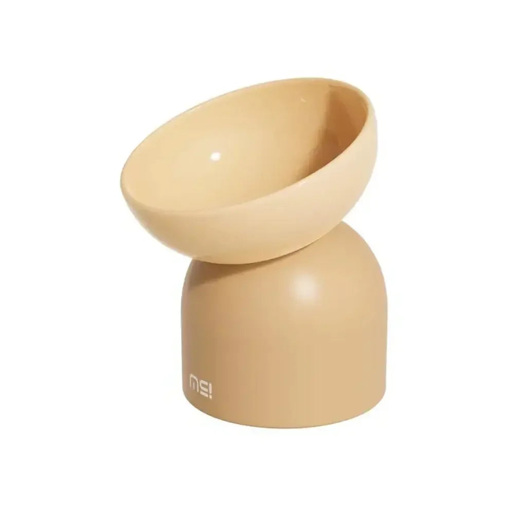Makesure Sugar Bean Ceramic Double Pet Bowls For Cat and Small Dogs-Petroom