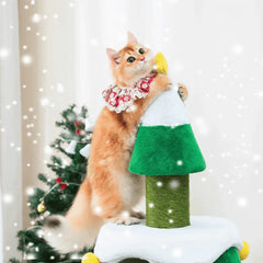 159cm Michu Christmas Cat Tree – The Best gift for Aussie Cats for Christmas with a playful cat.