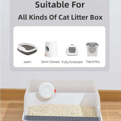 Suitable for all kinds of cat litter box with Michu Negative Ion Smart Deodorizer | Cat Litter Box Odour Eliminator.