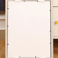 White pet room divider with black trim, ideal for cat and dog spaces in Melbourne homes