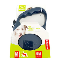 Nunbell Dog Lead Retractable - Medium 5 Meter-Petroom