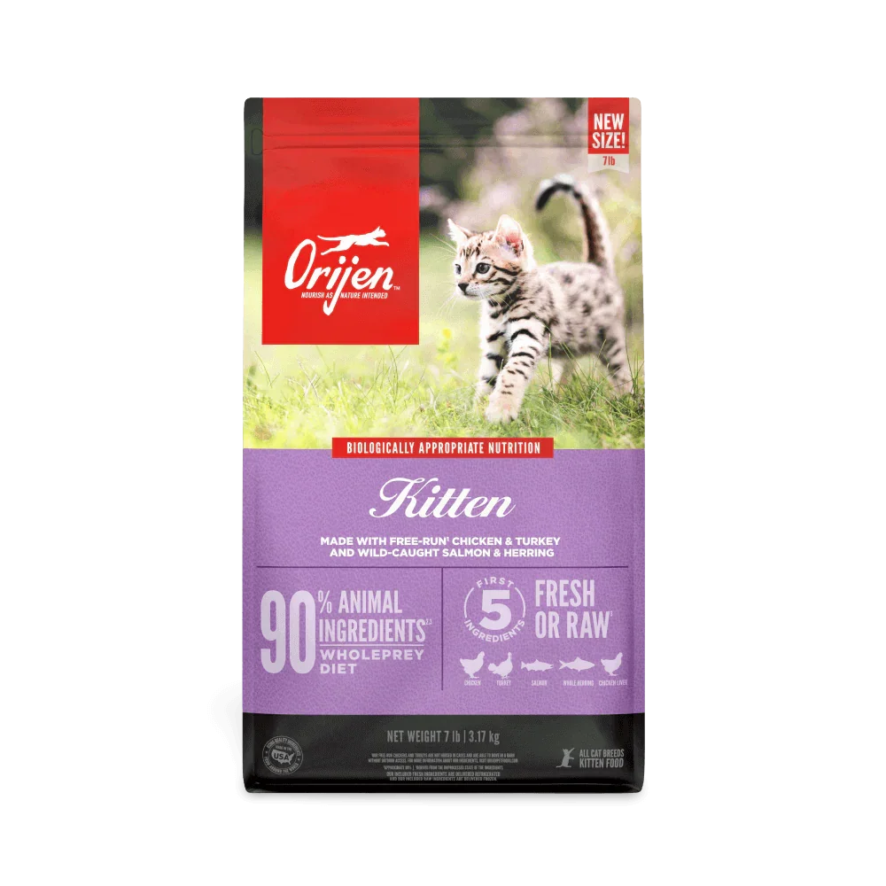 Orijen Kitten Dry Cat Food 3.17kg-Petroom