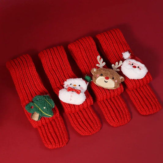 Christmas Pet Scarf in Four Festive Designs – For Cats & Small Dogs-PETROOM