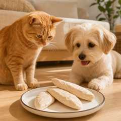 PawDry Freeze-Dried Chicken Tenderloin 100g for Cats and Dogs | Premium-Cut Freeze Dried Cat Treats with 80% Protein