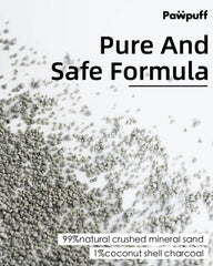 PawPuff Ultra Clumping Sodium Bentonite Cat Litter, 9.6kg - DUST FREE Formula Upgrade Version-Petroom