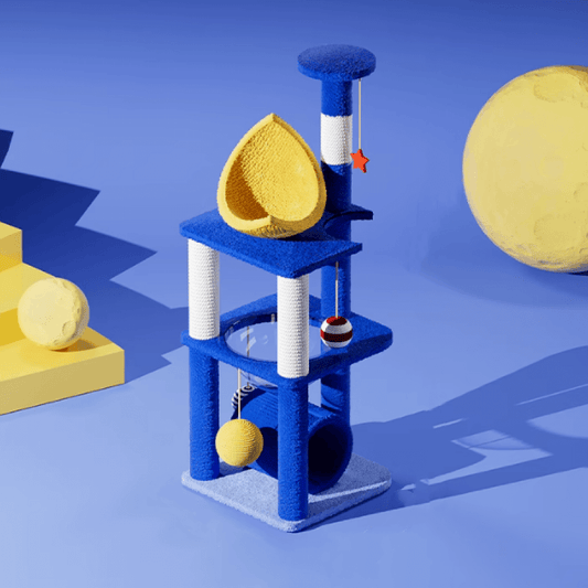 Petroom Galaxy Time Tunnel Cat Tree-Petroom