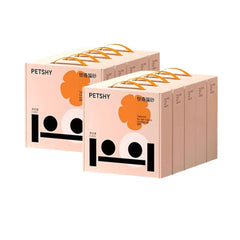 PETSHY cat litter boxes, 2.5kg each, designed for pet habits, stylish packaging for cats