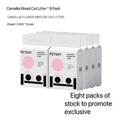 Petshy Camelia Mixed Tofu Cat Litter 2.5Kg-Petroom