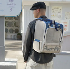 Purrpy Elegant Pet Backpack-Petroom