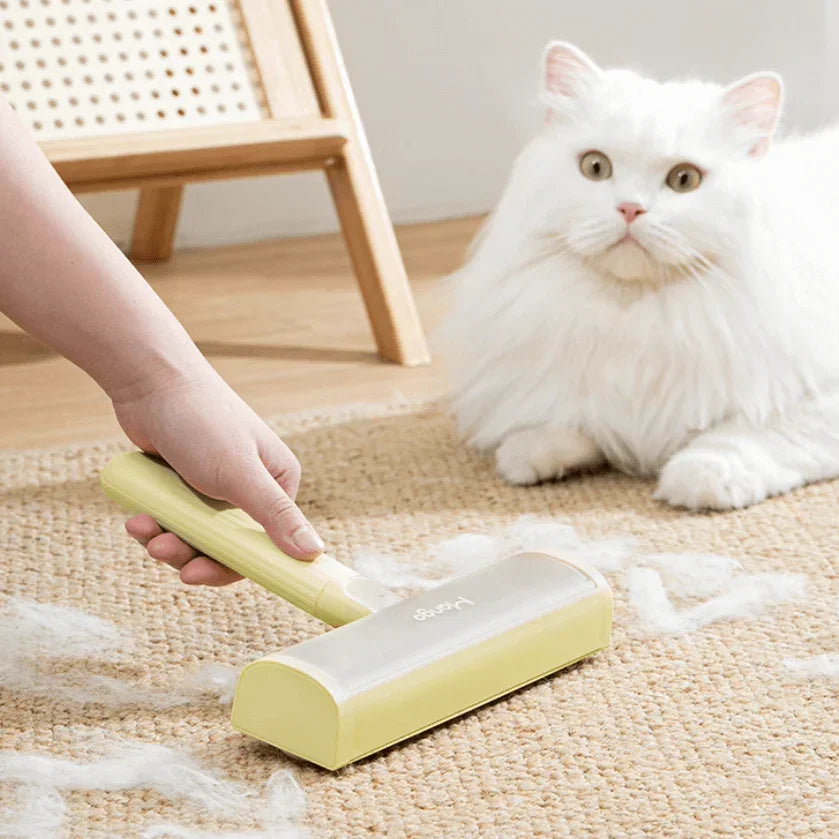 Static Lint Roller – Reusable, Eco-Friendly Pet Hair & Dust Remover-Petroom