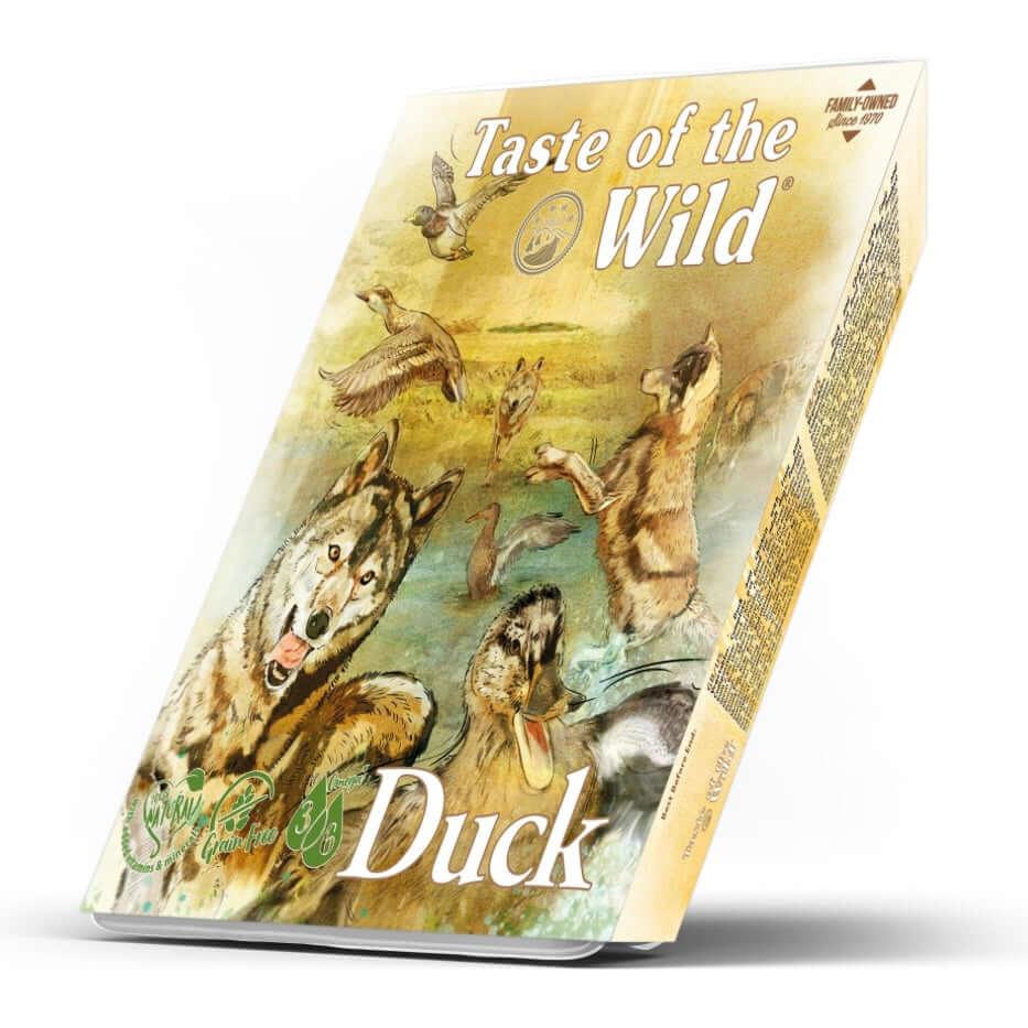 Taste Of The Wild Duck & Chicken Fruit & Veg Dog Tray 390g x 7-Petroom