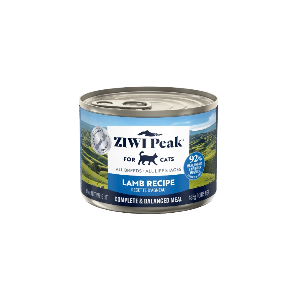 Ziwi Peak Wet Cat Food Lamb Cans 185g
