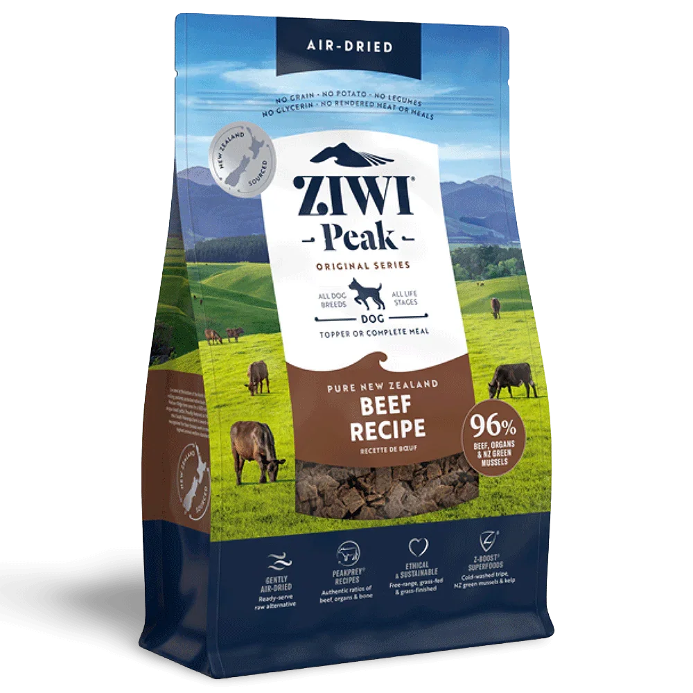 Ziwi Peak Air Dried Beef Dog Food-PETROOM