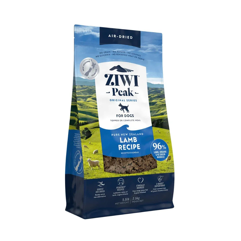 Ziwi Peak Air Dried Lamb Recipe Dry Dog Food-PETROOM