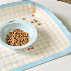 Waterproof PU Leather Pet Placemat