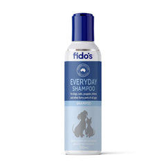 Fido's Everyday Shampoo for Dogs & Cats 250ml - Soap-Free & PH Balanced, gentle formula for clean and fresh pet coats.