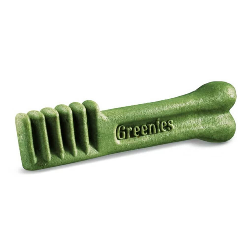 Greenies Puppy Dental Dog Treats - Original Teenie 340g dog chew, designed for dental health in puppies.