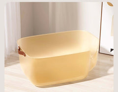 JellyGiant Large Pudding Open Cat Litter Trays in a stylish, splash-proof design for large cats.