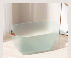 JellyGiant Large Pudding Open Cat Litter Trays stylish and spacious design for multi-cat homes.