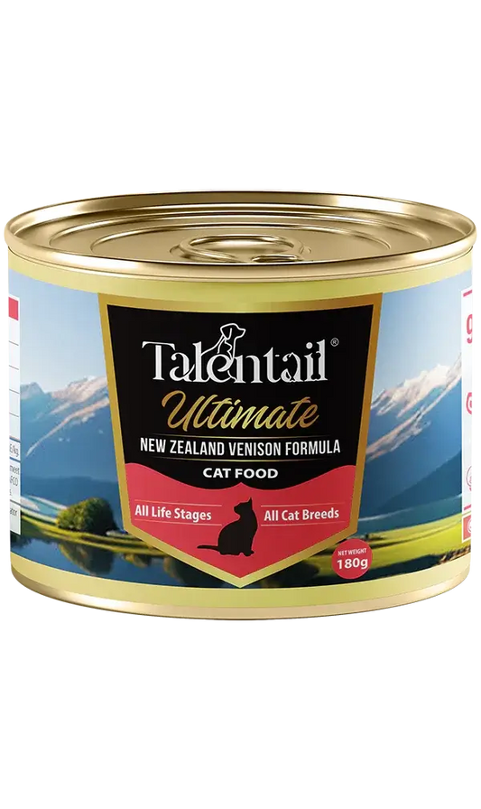 Talentail Ultimate New Zealand Venison Cat Wet Food 180g