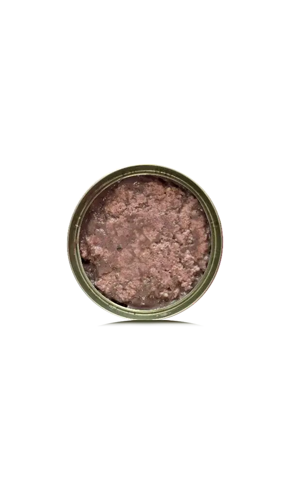 Talentail Ultimate New Zealand Beef Cat Wet Food 180g in a can, showcasing premium beef cat food texture.