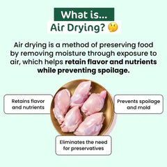 What is Air Drying? Explanation of air drying method with benefits like retaining flavor and preventing spoilage.