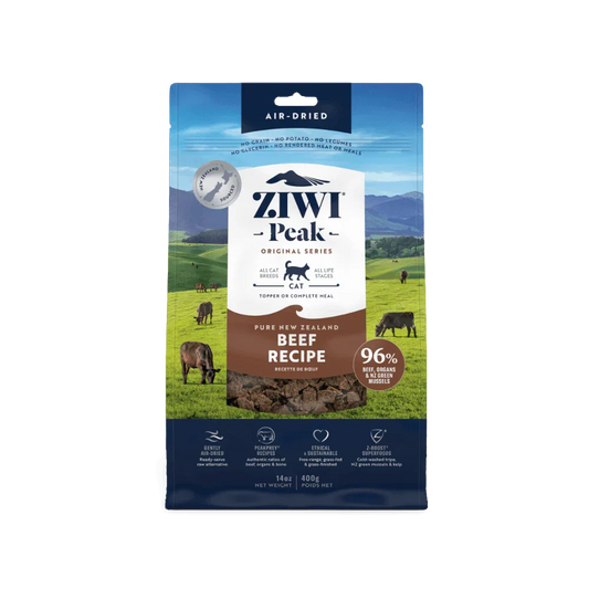 Ziwi Peak Air-Dried Beef Cat Food 1kg-PETROOM