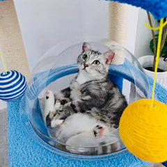 Galaxy UFO Moon Cat Tree – Stylish & Fun Cat Tower Premium