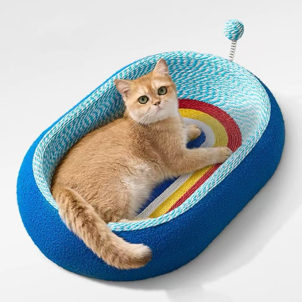 Starry Sky Deep Cat Scratchers Bed