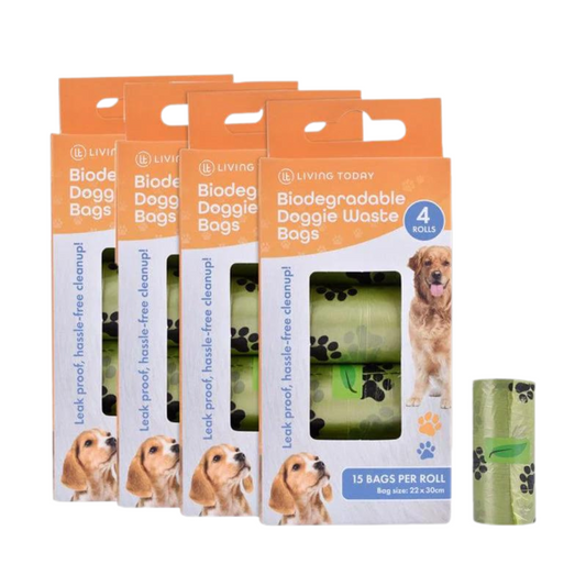 Living today 16 rolls Biodegradable Dog Poop Waste Bags 240 pcs
